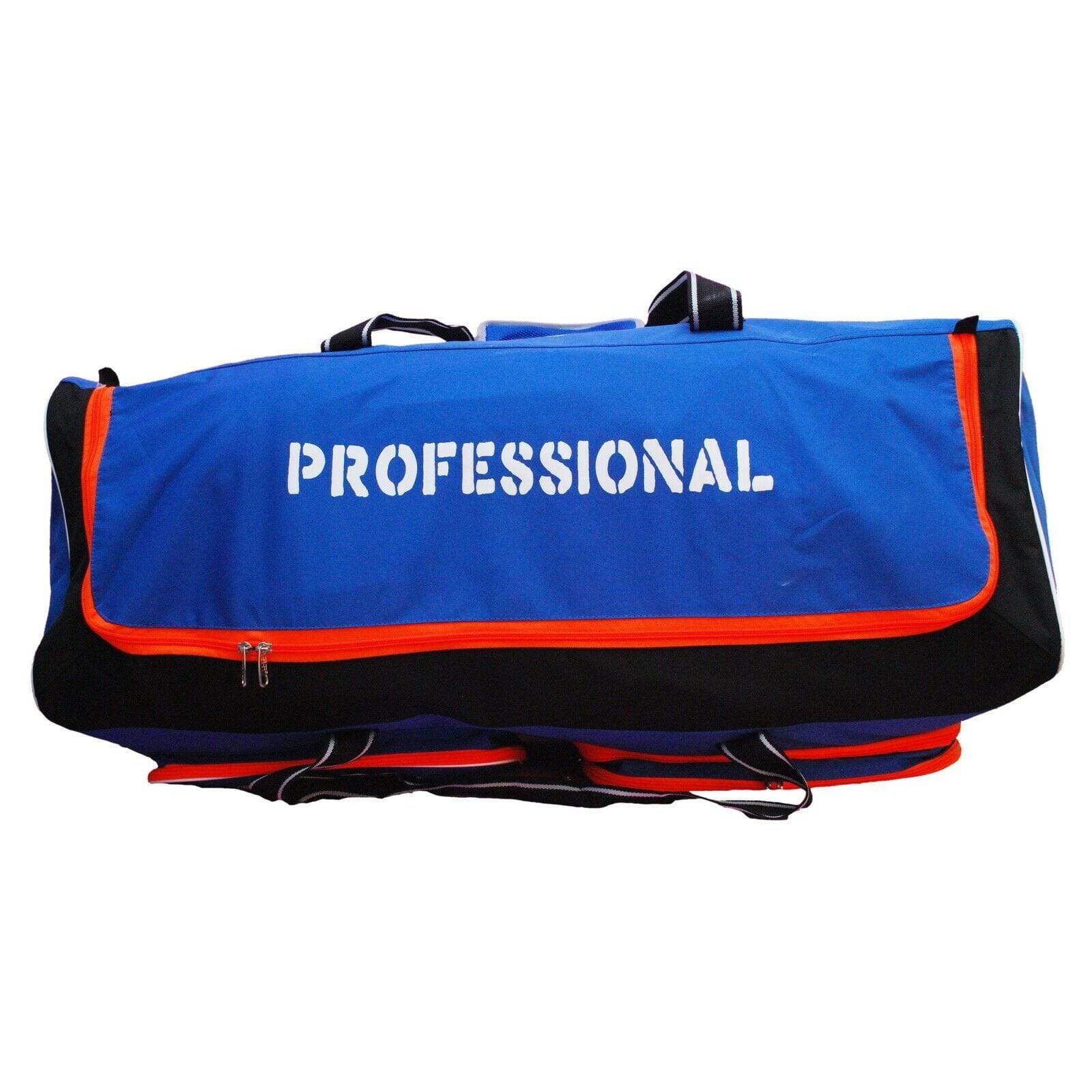 SS Cricket Bags SS Ton Professional Wheelie Blue Cricket Kit Bag