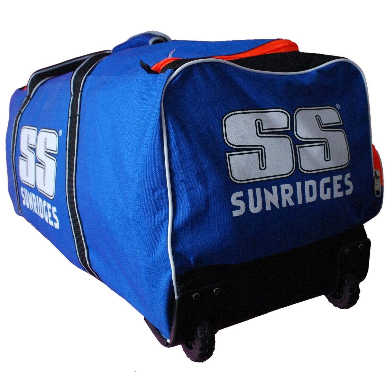 SS Cricket Bags SS Ton Professional Wheelie Blue Cricket Kit Bag