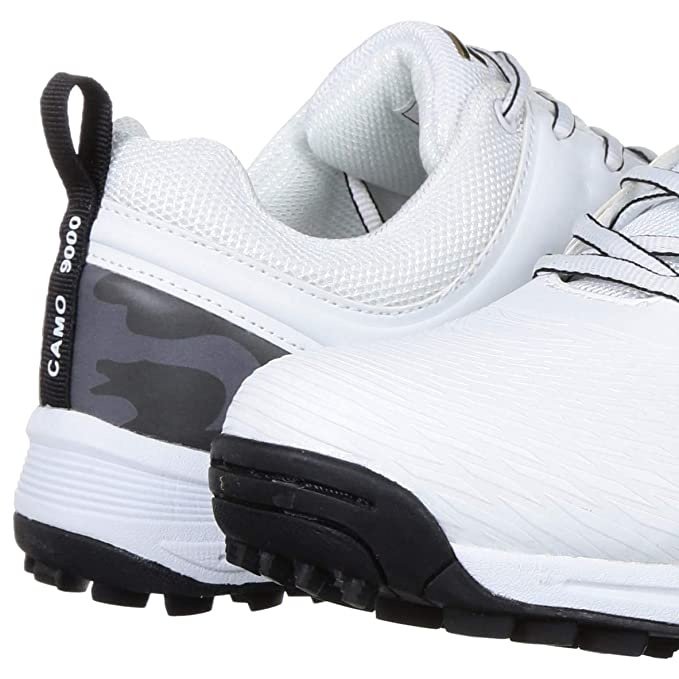 SS sports shoes 10 SS Camo 9000 Rubber Cricket Shoes Black 10