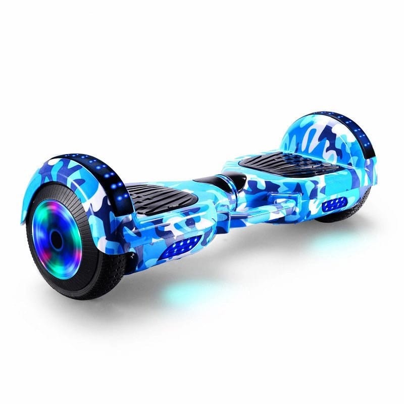 Western Sports Centre Hoverboard Blue camo 6.5 inch Hoverboard Smart Electric Self Balancing Scooter
