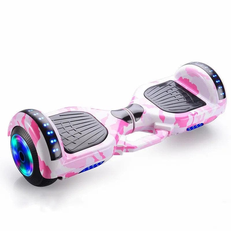 Western Sports Centre Hoverboard Pink Camo 6.5 inch Hoverboard Smart Electric Self Balancing Scooter