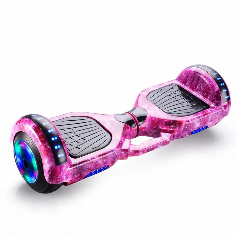 Western Sports Centre Hoverboard Purple 6.5 inch Hoverboard Smart Electric Self Balancing Scooter