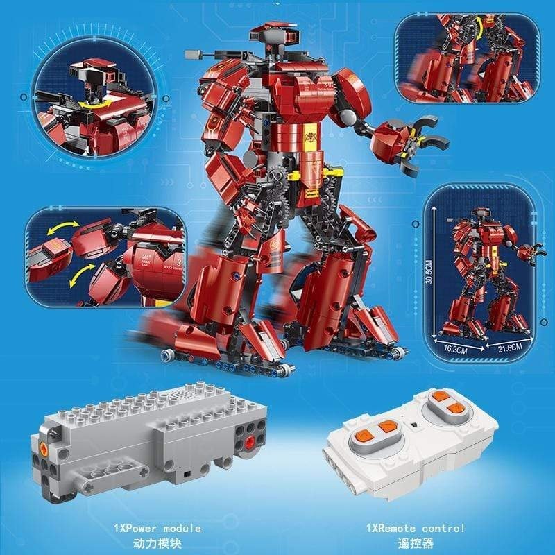 Western Sports Centre Mould King 15038 Crimson Robot