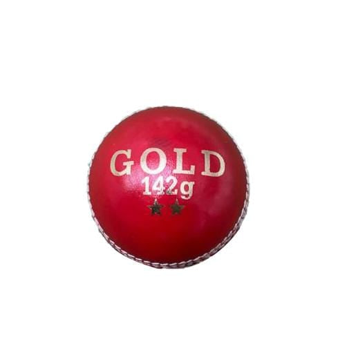 WSC Cricket Balls Red CGH 142g Gold 2pc Cricket Ball