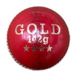 WSC Cricket Balls Red CGH 142g Gold 4pc Cricket Ball