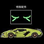 WSC Lego Mould King 10011 Lamborghini Sian Sports Car Building Blocks Toy Set